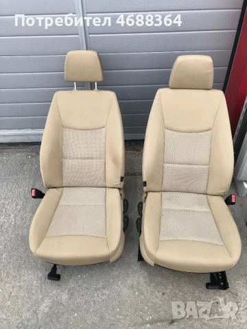 Седалки на бмв е90, снимка 3 - Части - 52858458