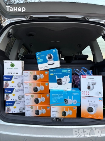 Wİ-Fİ Камери за видеонаблюдение с Монтаж