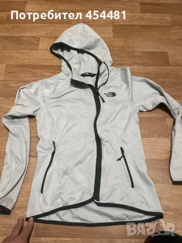 The North Face womens zip fleece top, снимка 1 - Спортни екипи - 47670398