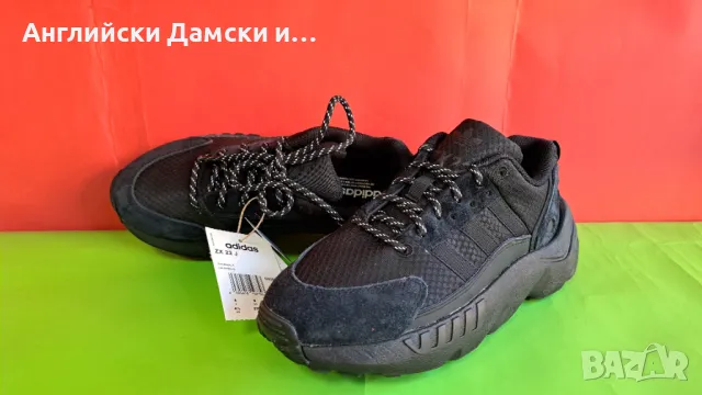 Английски дамски оригинални маратонки Adidas с естествена кожа, снимка 5 - Маратонки - 48725639