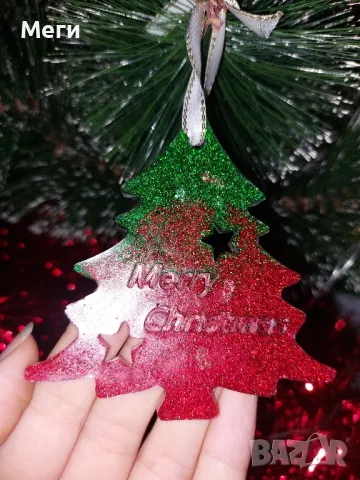 Опаковани и направени с много любов коледни играчки от епоксидна мола ☺🎄
 , снимка 5 - Други - 47466676