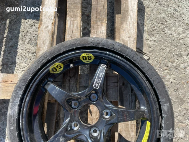 15 резервна джанта патерица 5х112 Mercedes A B C Class 165R15, снимка 3 - Гуми и джанти - 51266564