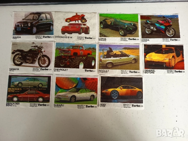 Картинки от дъвки Турбо, снимка 17 - Колекции - 42006220