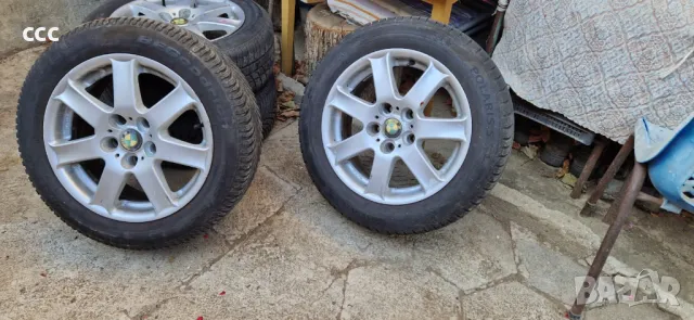 5x120 R16 Джанти със зимни гуми за BMW, снимка 2 - Гуми и джанти - 47377000