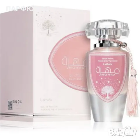 Дамски арабски парфюм Lattafa Mohra Silky Rose Eau de Parfum for Women , снимка 3 - Дамски парфюми - 47046743