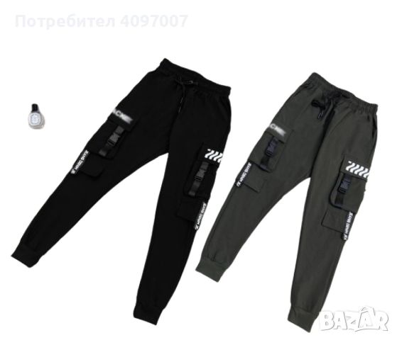 Иновативен спортен мъжки панталон с двустранни странични джобове, снимка 2 - Спортни дрехи, екипи - 46382257
