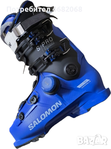 Ски Обувки Salomon S/Pro Supra Boa 130 Race Blue Black White - Мъжки, снимка 7 - Зимни спортове - 52787789