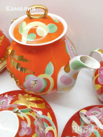 Руски порцелан , снимка 7 - Сервизи - 52635099