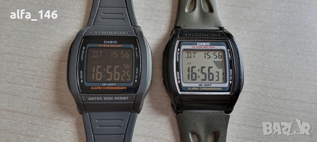 Лот часовници Casio W-201, снимка 8 - Мъжки - 54099132