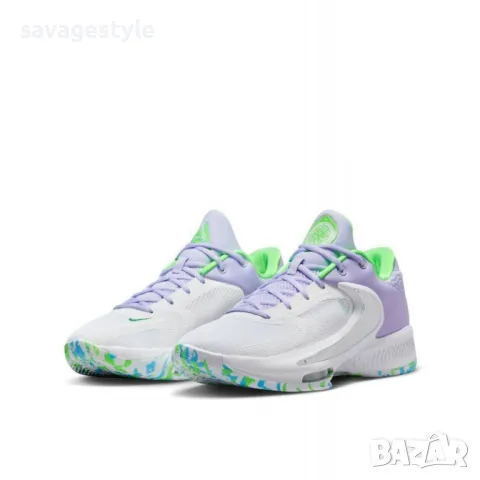 Мъжки маратонки NIKE Zoom Freak 4 Shoes White/Purple, снимка 2 - Маратонки - 47444186