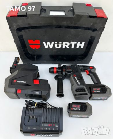 Wurth ABH 18 Compact - Безчетков перфоратор M-Cube с прахоуловител, снимка 1 - Други инструменти - 46455379