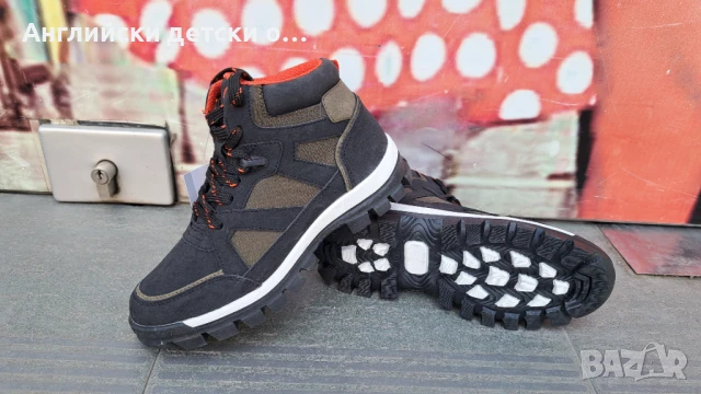 Английски детски кецове/боти -Tu, снимка 4 - Детски боти и ботуши - 50986337