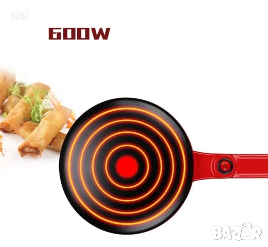 Електрически тиган за палачинки, снимка 2 - Съдове за готвене - 54249202