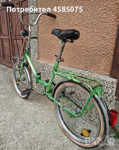 Велосипед сгъваем Балкан / Балканче тип Пони 20 цола Ретро, снимка 4 - Велосипеди - 53942249