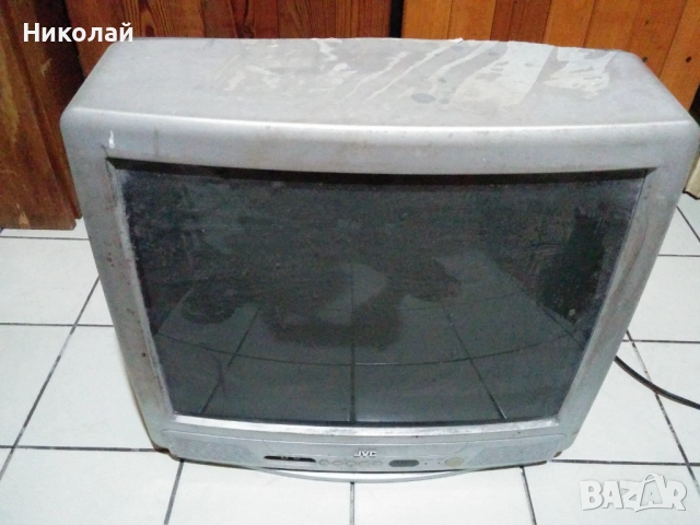 Телевизор JVC кинескоп 21 инча, снимка 2 - Телевизори - 52551207