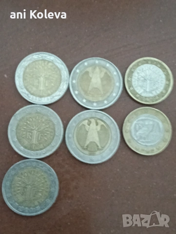 Продавам Редки монети от 2€ и 1€