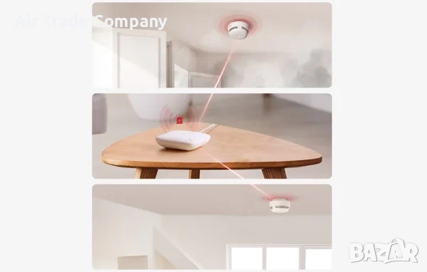 Смарт сензор за дим X-Sense XS01-M Link+ Pro, снимка 2 - Друга електроника - 51568410