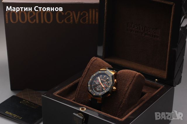 Часовник Roberto Cavalli by Franck Muller Quartz, снимка 7 - Мъжки - 45430774