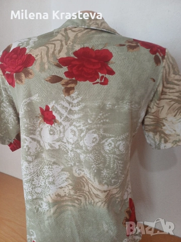 Еластична удобна риза, снимка 4 - Ризи - 53455073