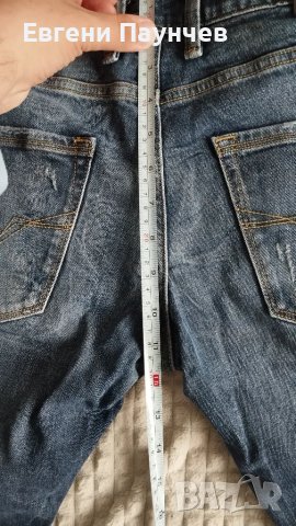 Мъжки дънки Guess размер 28 Slim Fit, снимка 10 - Дънки - 50404572