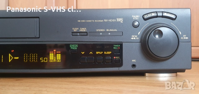 Видео рекордер Panasonic NV-HD100 VHS Hi-Fi stereo Sp/Lp , снимка 5 - Плейъри, домашно кино, прожектори - 53909591