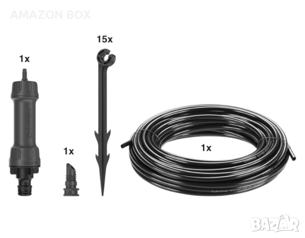 Комплектът за капково напояване GARDENA Micro Drip Start, снимка 2 - Градинска техника - 52087414
