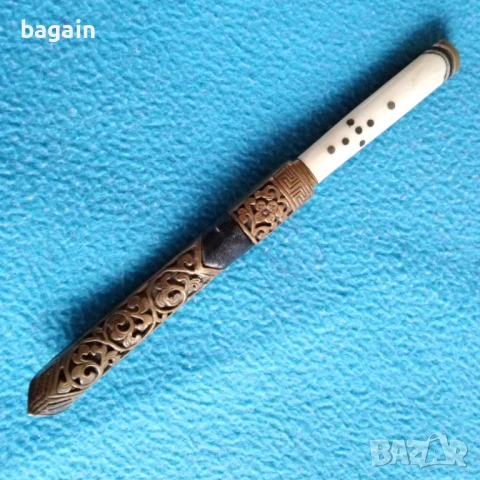 Тибетски нож, кама., снимка 2 - Антикварни и старинни предмети - 54085904