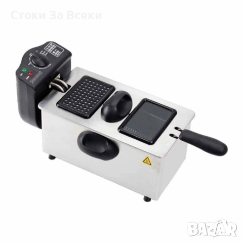 Електрически фритюрник Royalty Line 3L - 2000W мощност, снимка 8 - Фритюрници - 53059383
