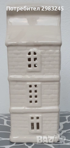 Керамичен свещник, снимка 3 - Декорация за дома - 53636236