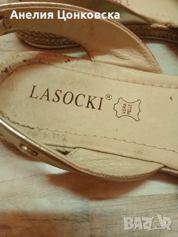 Сандали "LASOCKI" ест.кожа, снимка 8 - Сандали - 46789904