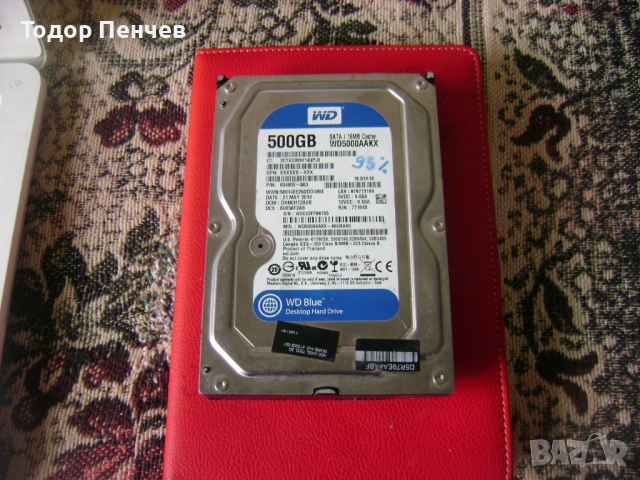 Hard disk 500 GB SATA за компютър на 93% здраве