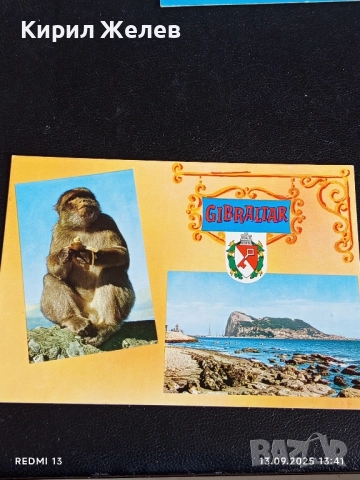 Четири пощенски картички НАПОЛИ, МАРСИЛИЯ, ГИБРАЛТАР за КОЛЕКЦИЯ ДЕКОРАЦИЯ 7406, снимка 8 - Филателия - 51700330