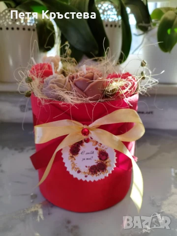 Букети от соеви свещички, снимка 6 - Други - 34625023