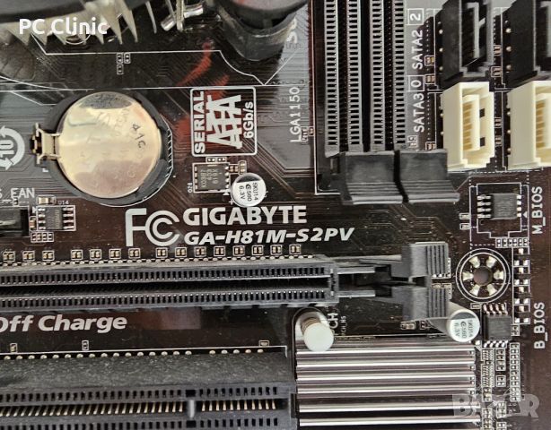 Gigabyte GA-H81M-S2PV | intel Celeron G1840 | Socket LGA 1150 | DDR3 |дънна платка + CPU + охладител, снимка 5 - Дънни платки - 45296753