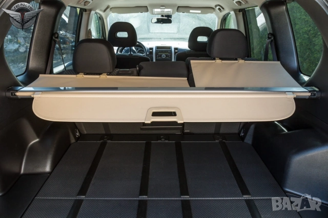 Щора за багажник Nissan X-Trail 2007+ – бежова, алуминиева касета и PVC плат