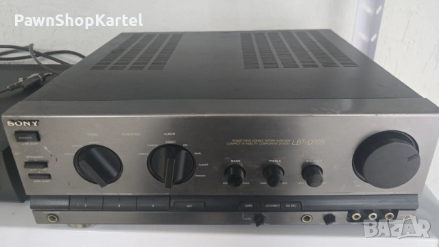 Продавам Стерео усилвател Sony LBT-D705 – Винтидж Класика / Hi-Fi, снимка 4 - Аудиосистеми - 53565762