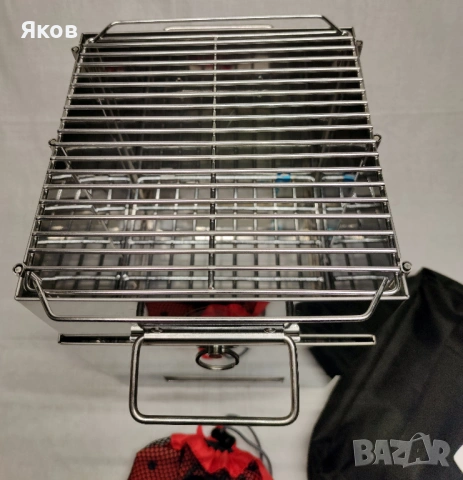 Сгъваема мини печка за къмпинг Robens Firewood Stove с прибори MSR, снимка 8 - Газови котлони - 53667335