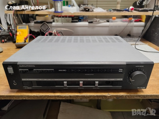 Продавам усилвател Grundig V 7200 и CD Sony CDP 590, снимка 2 - Ресийвъри, усилватели, смесителни пултове - 52497141