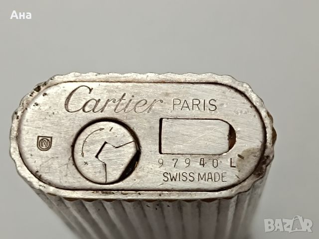 Оригинална запалка Cartier Paris със сериен номер

, снимка 3 - Други ценни предмети - 46408101