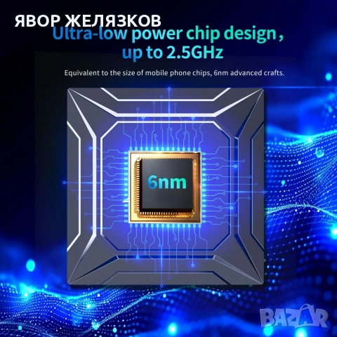 НОВ TV BOX X96 M200 Android 14,S905X5M, Gigabit LAN, снимка 6 - Плейъри, домашно кино, прожектори - 53659551