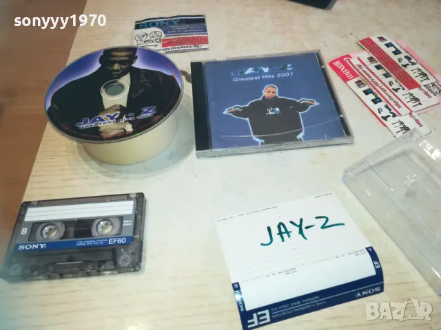 JAY-Z КАСЕТА SONY ЗАПИСАНА ОТ ДИСК 0511240805, снимка 1 - Аудио касети - 47844495