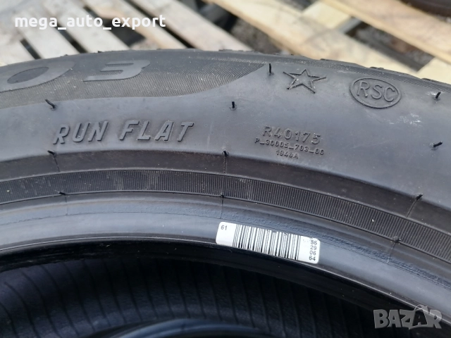 2 бр. Pirelli 245/50R19 RUN FLAT, снимка 7 - Гуми и джанти - 52697898