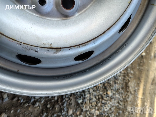 4бр.ЖЕЛЕЗНИ ДЖАНТИ 15ки 5x118 за PEUGEOT BOXER,CITROEN JUMPER, снимка 4 - Гуми и джанти - 52323069