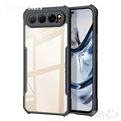 Защитен Калъф XUNDD за ZTE nubia Air - TPU + Акрил, Прозрачен Гръб, Airbag технология, Вкл. Протекто