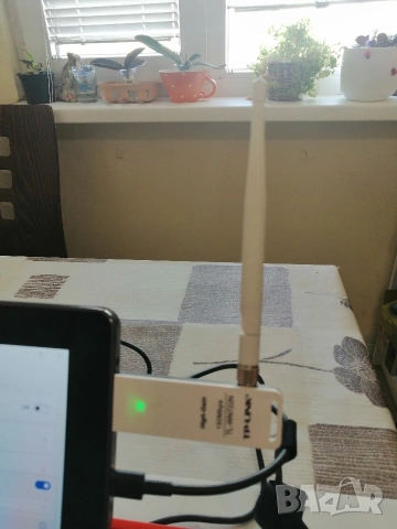 USB WI-FI адаптер TP-LINK TL-WN722N, снимка 7 - Мрежови адаптери - 54173820