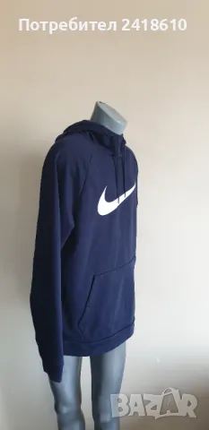 Nike Swoosh Hoodie Mens Size M / L  ОРИГИНАЛ! Мъжки Суитшърт!, снимка 3 - Спортни дрехи, екипи - 49213583