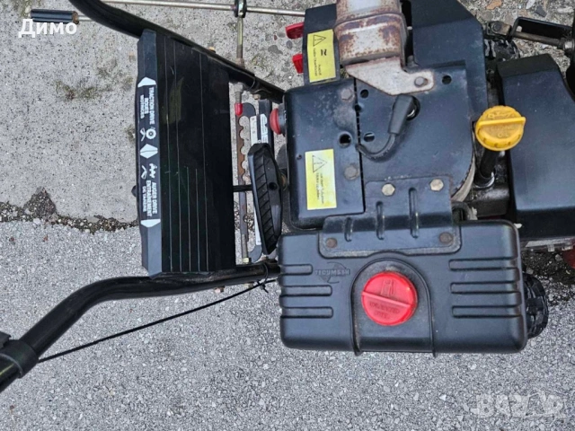 Бензинов снегорин двустепенен | 6+2 скорости | Tecumseh | Отличен ❄️, снимка 6 - Градинска техника - 53323390