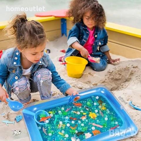 ПРОМОЦИЯ К-кт пластмасови животни с надуваем басейн, 41 части X0016XBVTH, снимка 2 - Образователни игри - 50653871