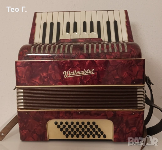 Акордеон Weltmeister - употребяван