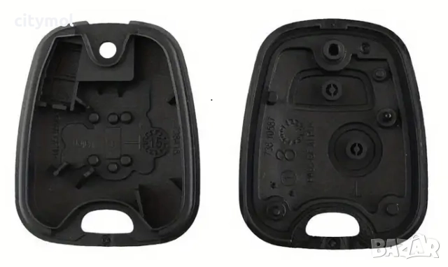 Кутийка за ключ с 2 бутона и острие SX9 за Citroen C1, C2, C3 и Peugeot 106 107 206 207 307 406 407,, снимка 2 - Аксесоари и консумативи - 51571819